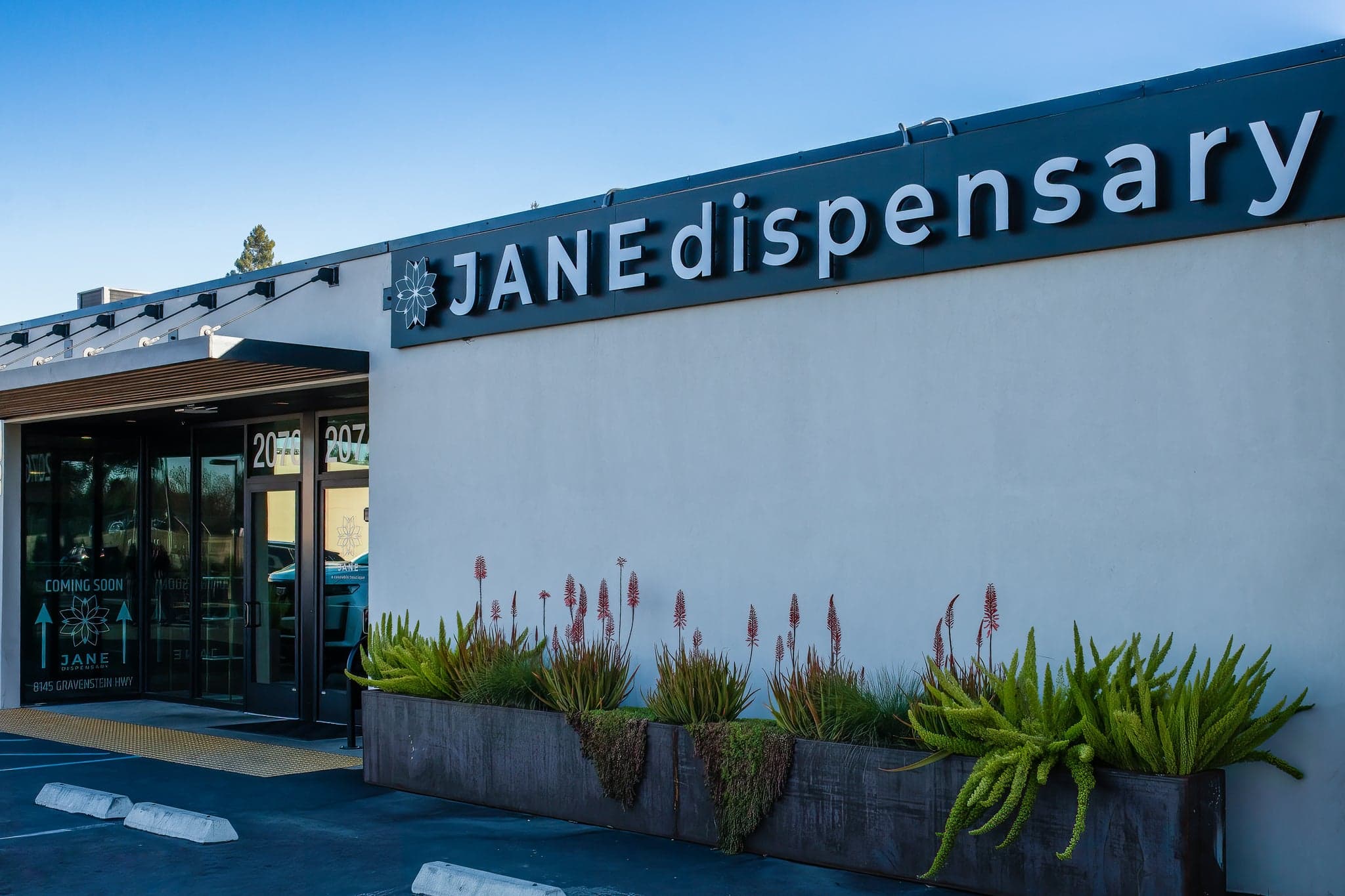 Jane Dispensary - Santa Rosa storefront