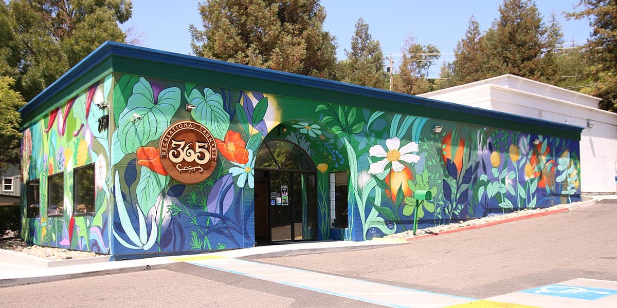 365 Recreational Cannabis storefront