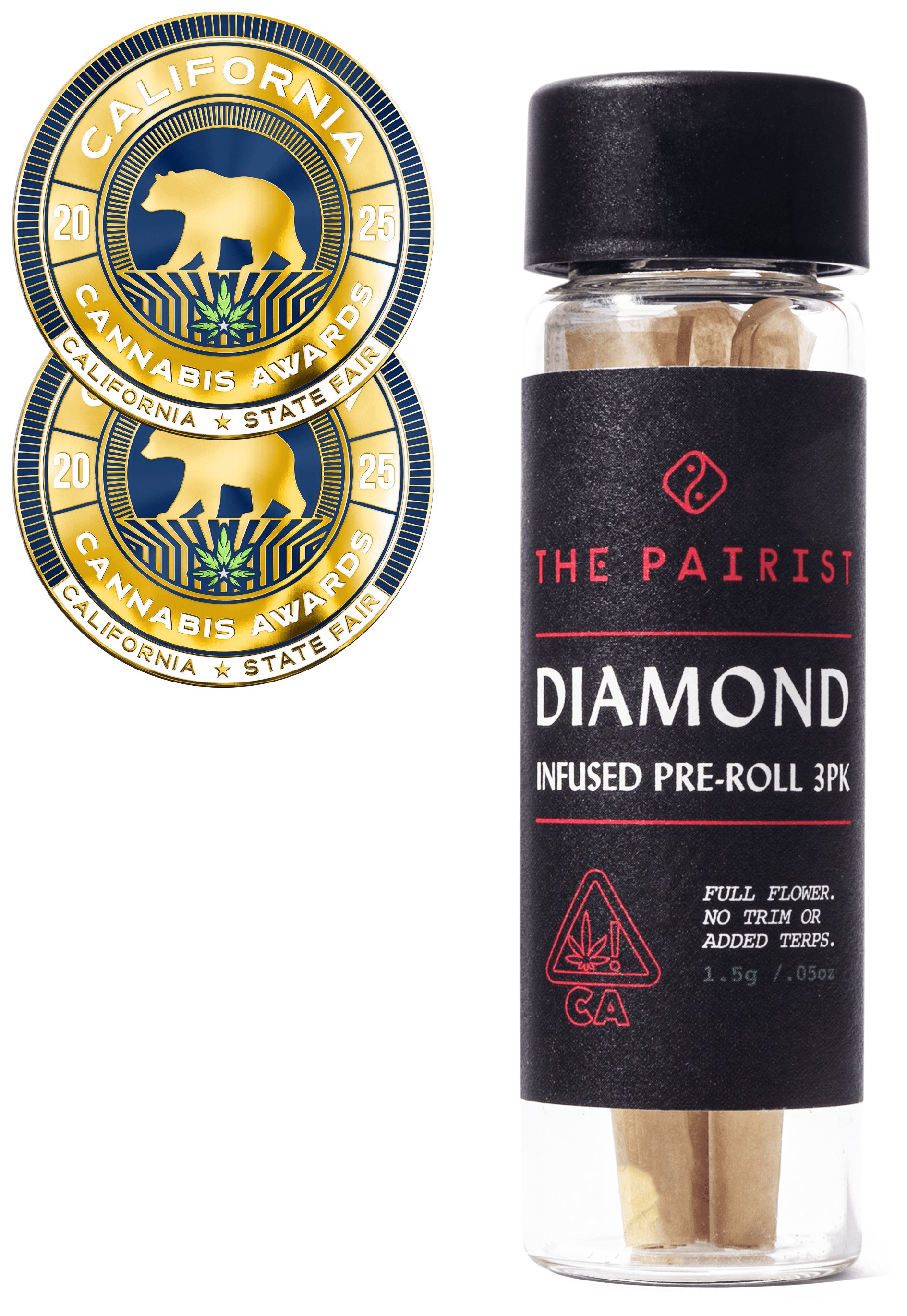 Diamond Pre-Rolls, 3 pack