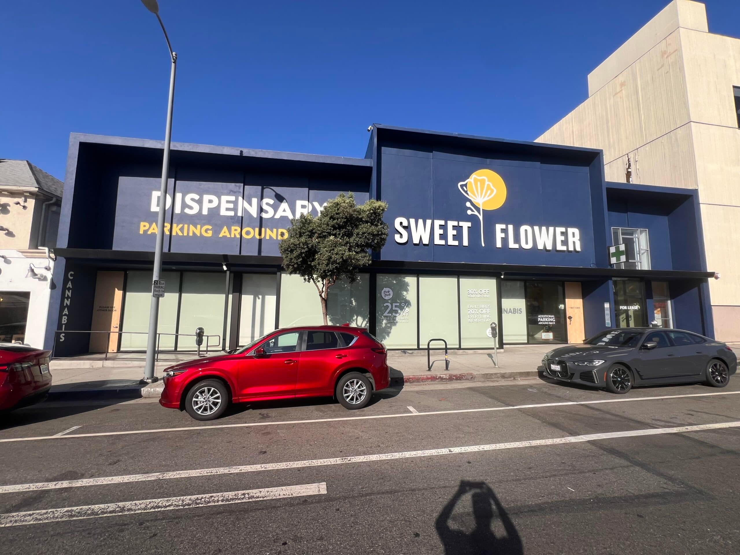 Sweet Flower Westwood storefront