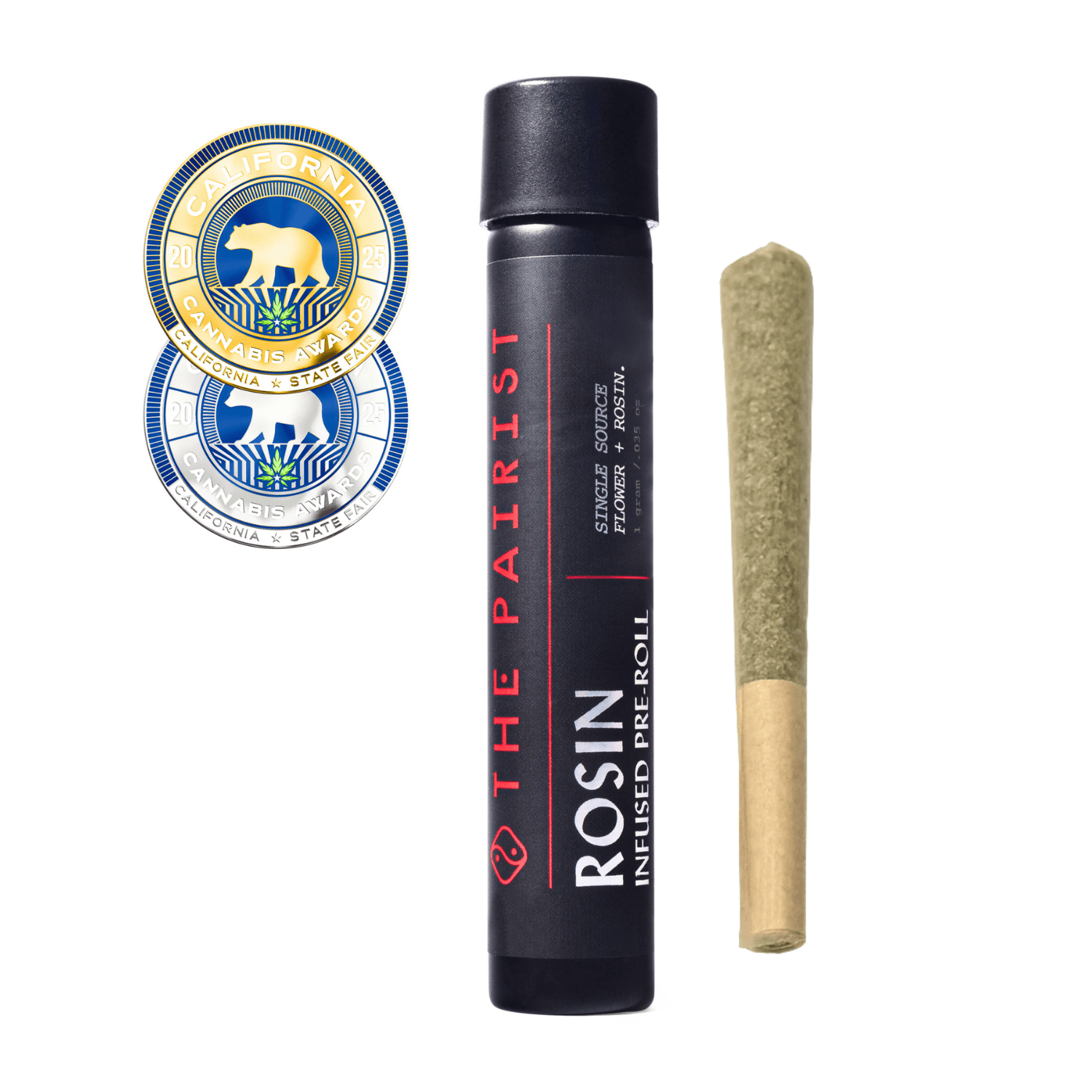 Rosin Pre-Roll 1g — Whitethorn Rose (Sativa)